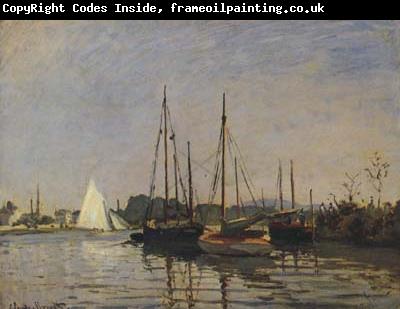 Claude Monet Pleasure Boat,Argenteuil (san31)